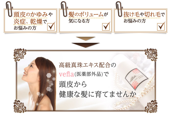 初回限定☆お試しセット7日分｜vefla-モイストクレンジングシャンプー 